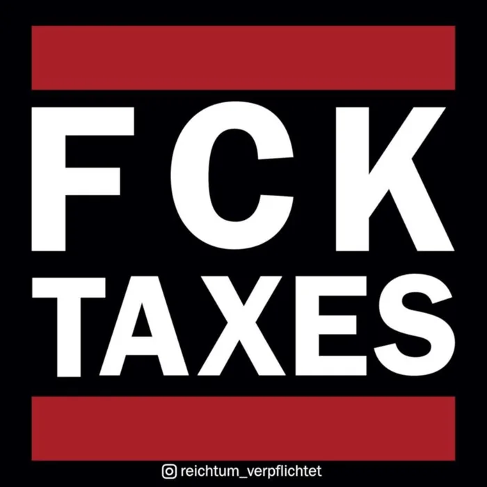 Zu den FCK TAXES Stickern